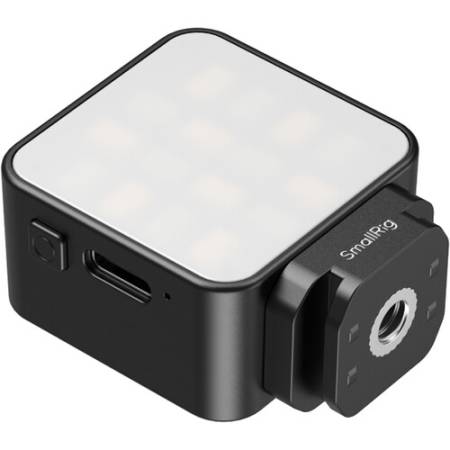 SmallRig 5446 - mała lampa LED z magnesem do kamer sportowych i smartfonów